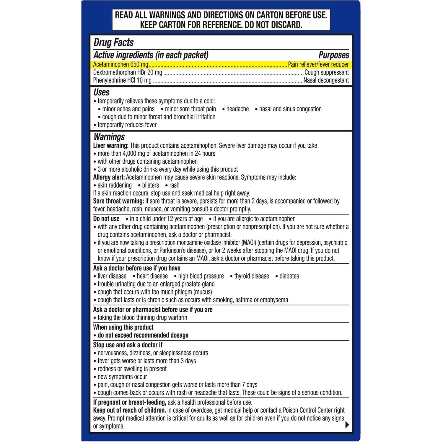 Daytime Severe Cold and Cough by GlaxoSmithKline plc GKC91706