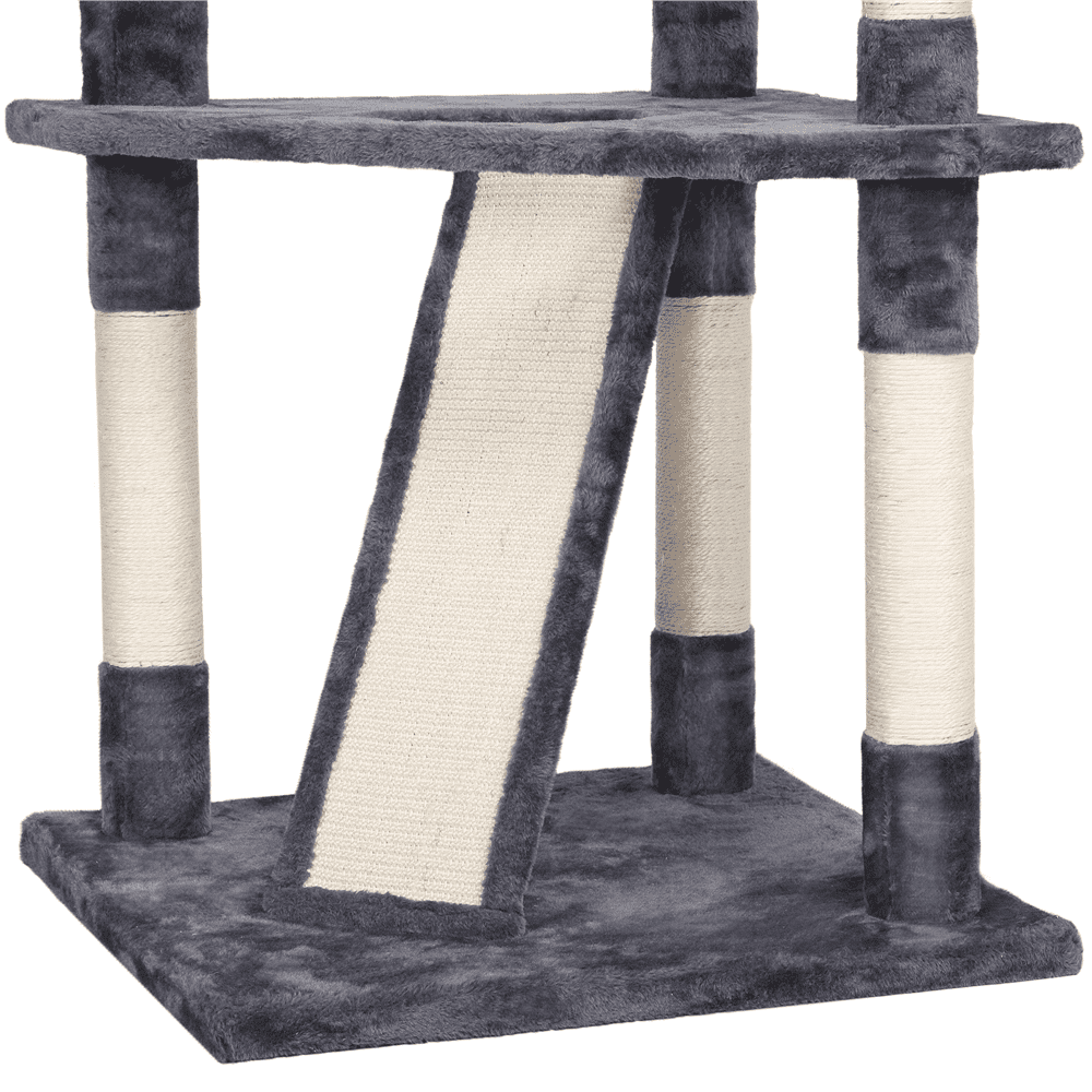 Yaheetech 79''Large Cat Tree Tower Condo Scratching Post Pet Play House