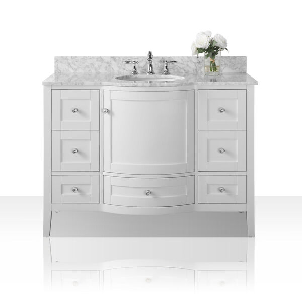 Lauren White 48-Inch Vanity Console