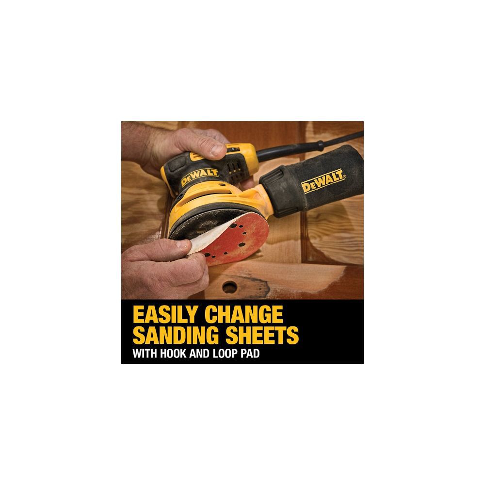 DEWALT Random Orbit Sander Variable Speed 5