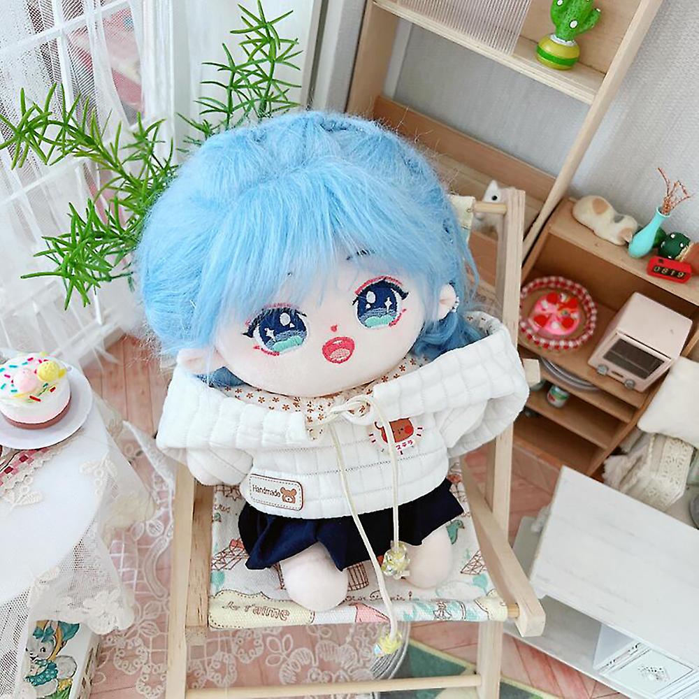 20cm Plushie Doll Hoodie Skirt 8in Stuffed Doll Clothes