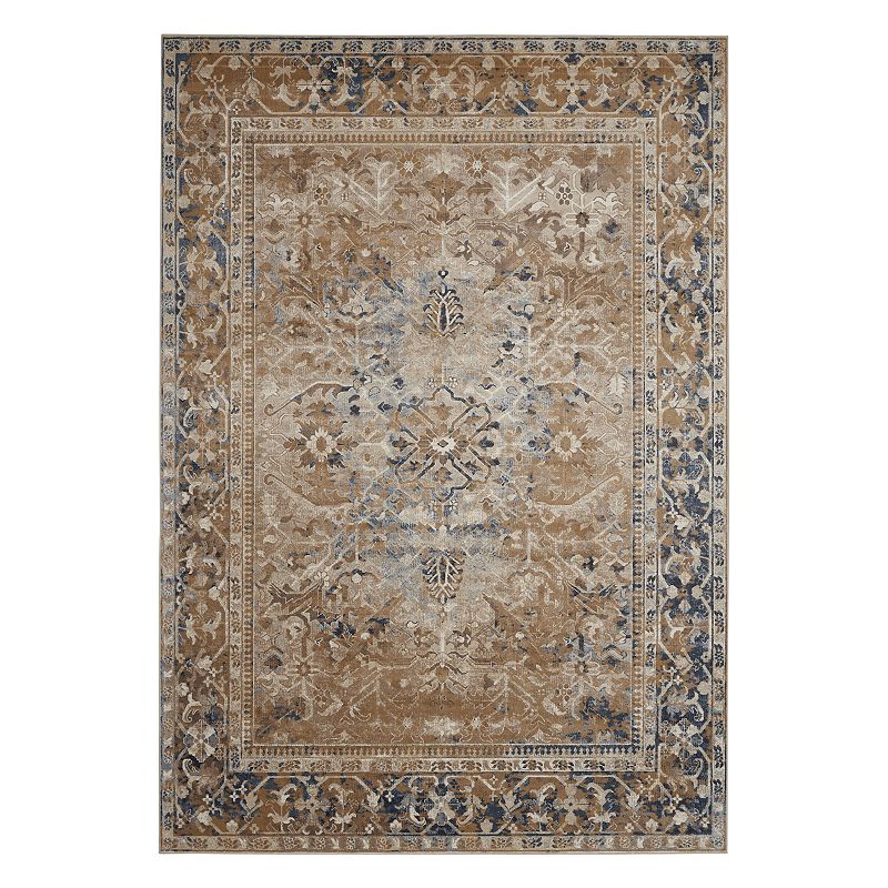 Kathy Ireland Home Malta Floral Medallion Indoor Rug