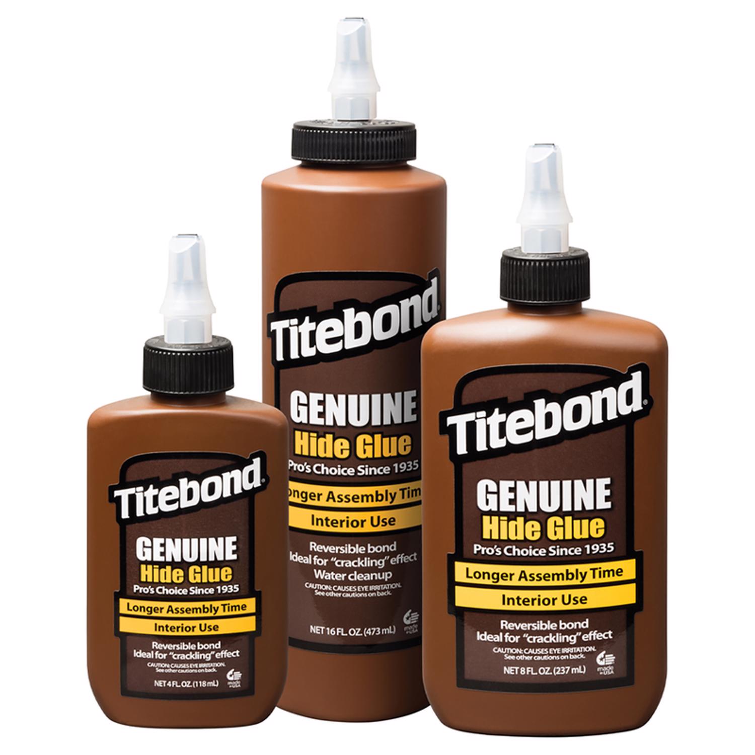 Titebond Liquid Hide Translucent Wood Glue 8 oz