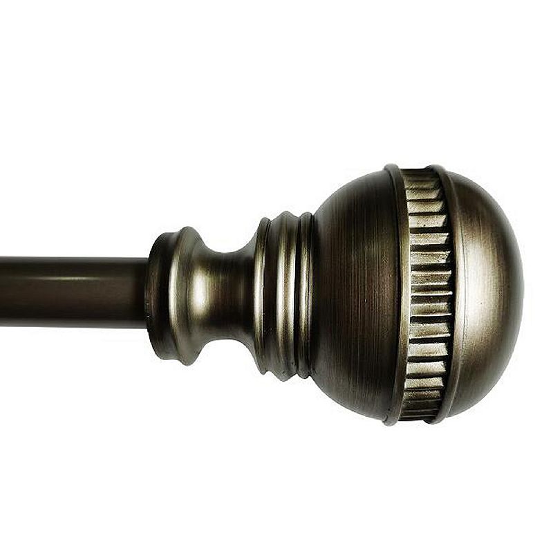 Popular Bath 2-piece Brooklyn Window Curtain Rod