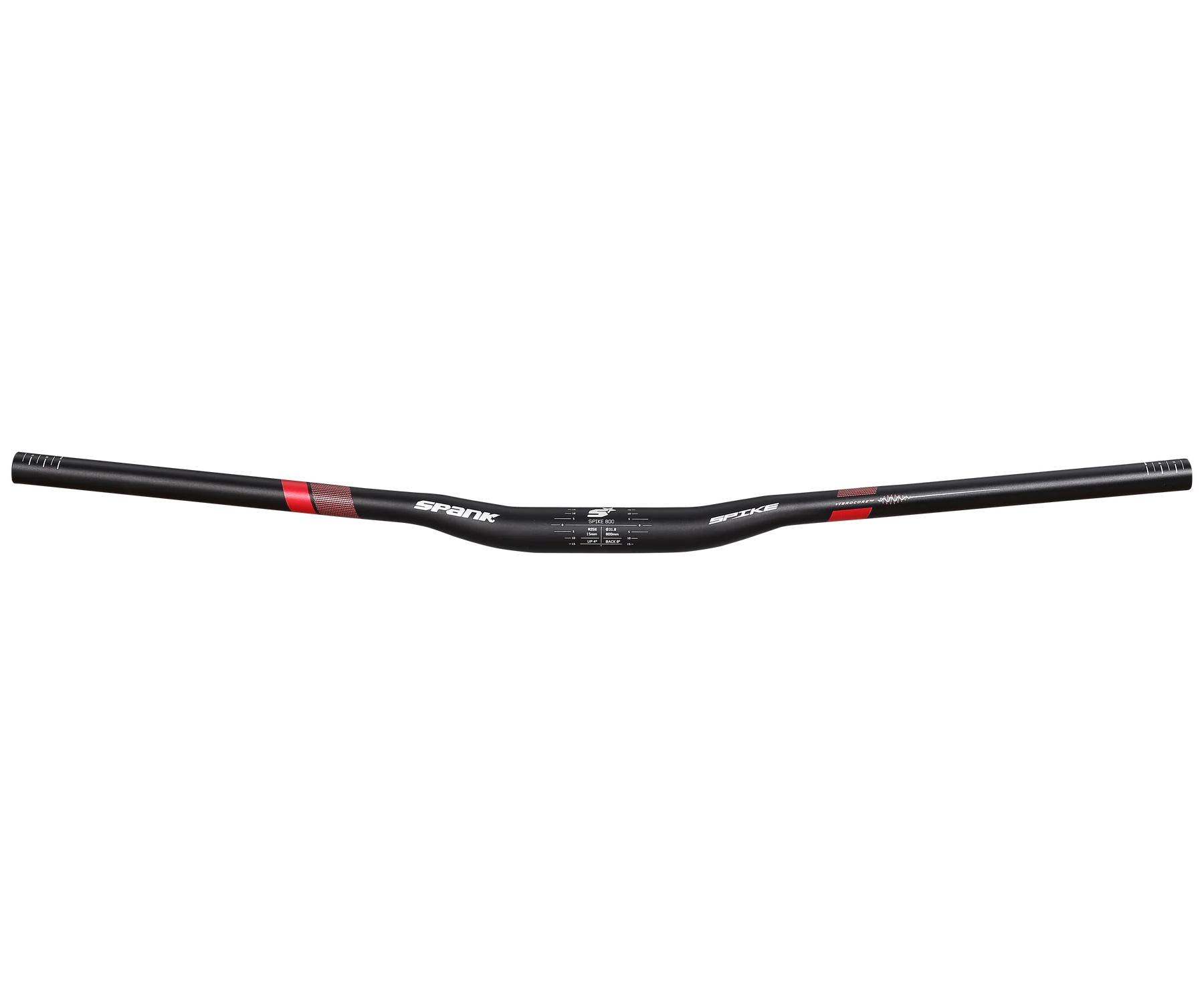 Spank Spike 800 Race Team Vibrocore Handlebar - Black-Red