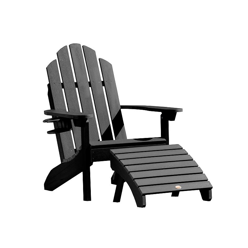 Highwood Westport Adirondack Chair and Folding Ottoman