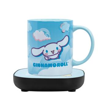 Uncanny Brands Hello Kitty and Friends 'Cinnamoroll' Light Blue Single- Cup Coffee Mug with Mug Warmer for your Coffee Maker MW1-KIT-CI1