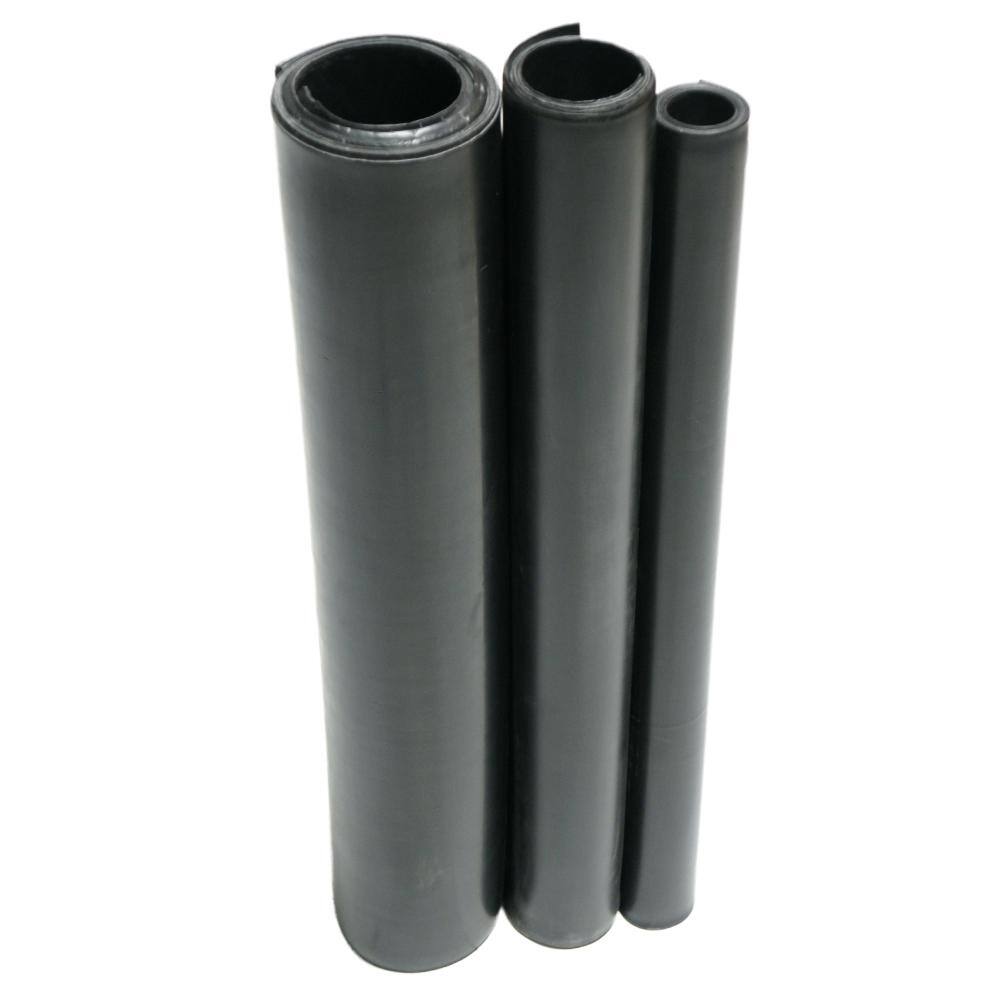 Rubber-Cal Neoprene 18 in. x 36 in. x 24 in. Commercial Grade 45A Soft Rubber Sheet Rolls 20-104-0125-36-024