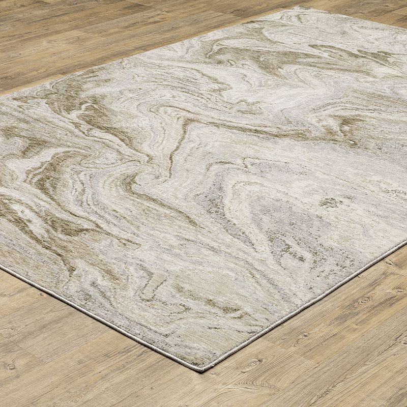 StyleHaven Nelson Marbled Abstract Area Rug