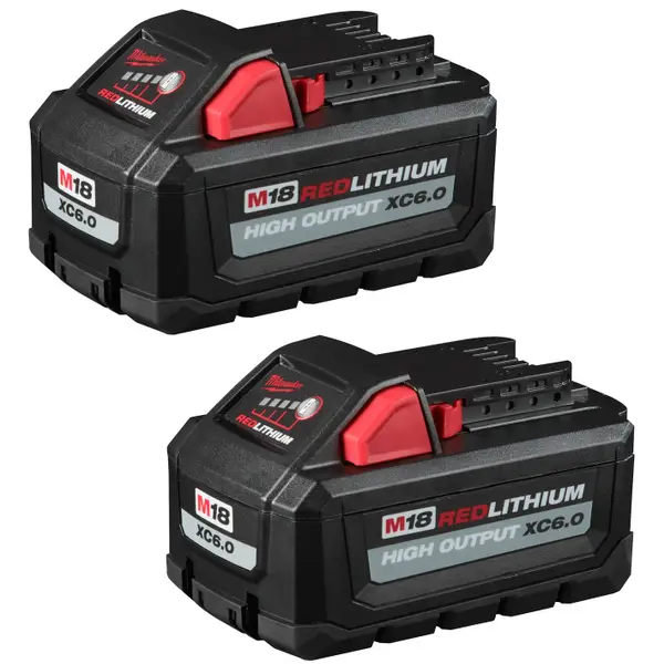 Milwaukee 48-11-1862 M18 18V HIGH OUTPUT XC 6.0Ah Battery Pack