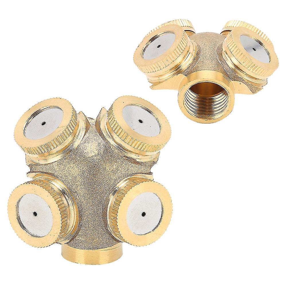 G1/2 DN15 Brass High Pressure Agricultural Sprayer Nozzle Atomizer Garden Irrigation Sprinkler