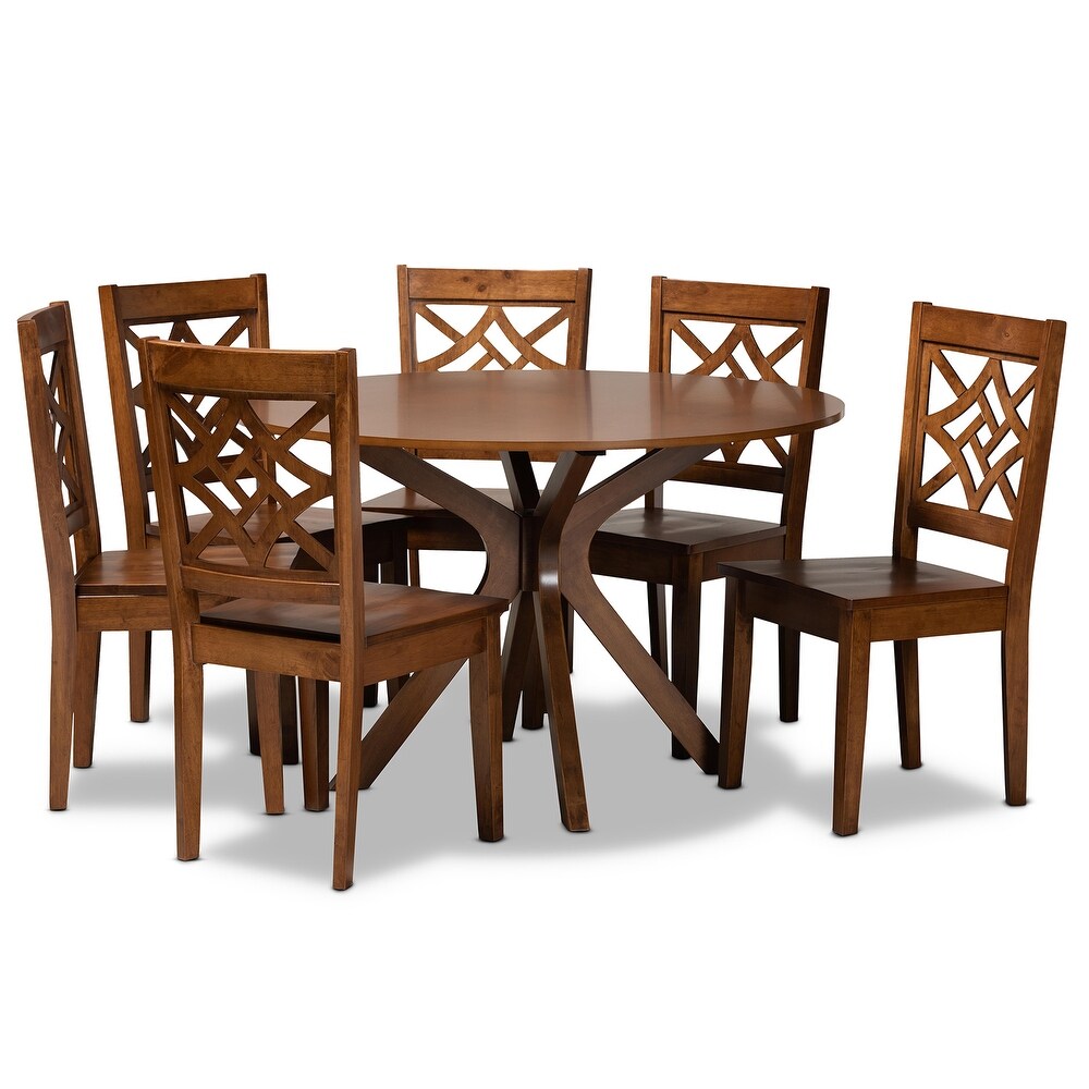 Miela Modern and Contemporary 7 PC Dining Set