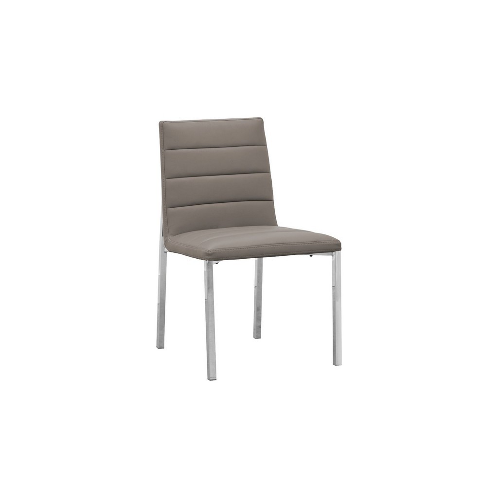 Modus Furniture International Amalfi Metal Back Chair in Taupe - Modus 1AE266M