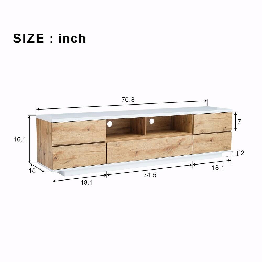 Modern TV Stand for TVs up to 80'