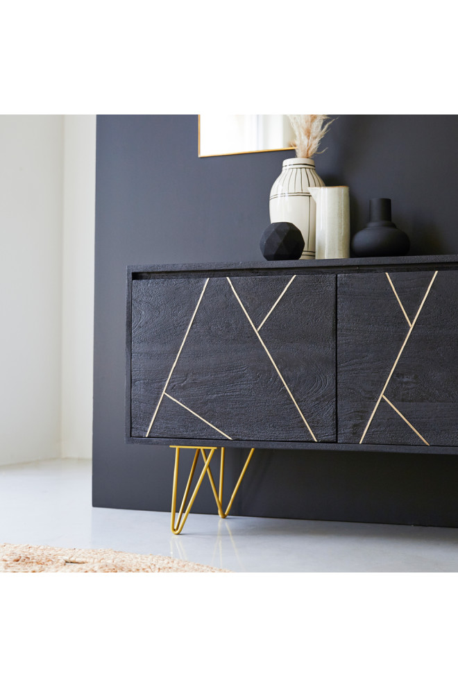 Solid Mango TV Cabinet  Tikamoon Liv   Contemporary   Entertainment Centers And Tv Stands   by Oroa   Distinctive Furniture  Houzz