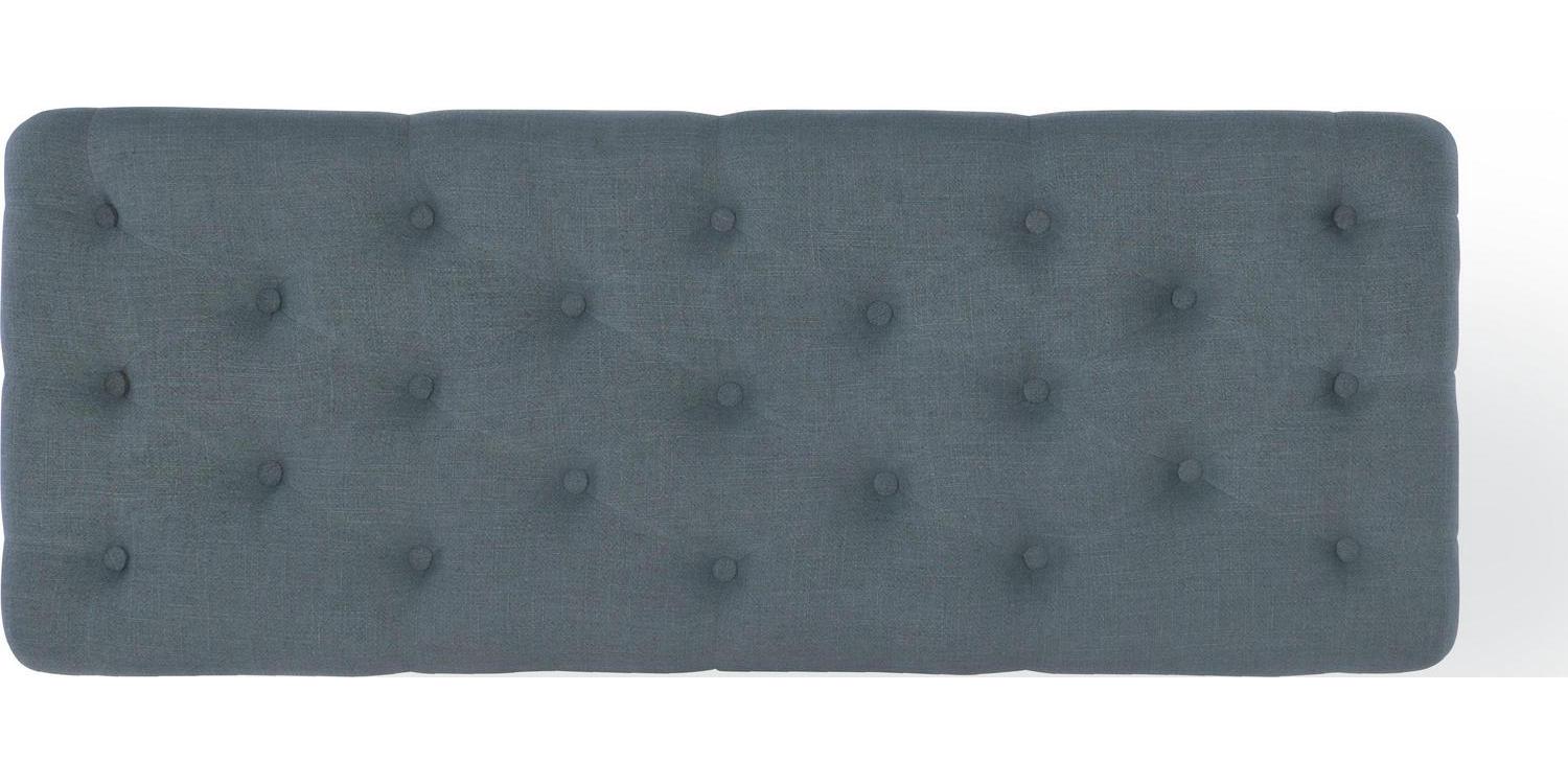 Linon Isabelle Linen Tufted Bench Multiple Sizes and Colors  Crowdfused