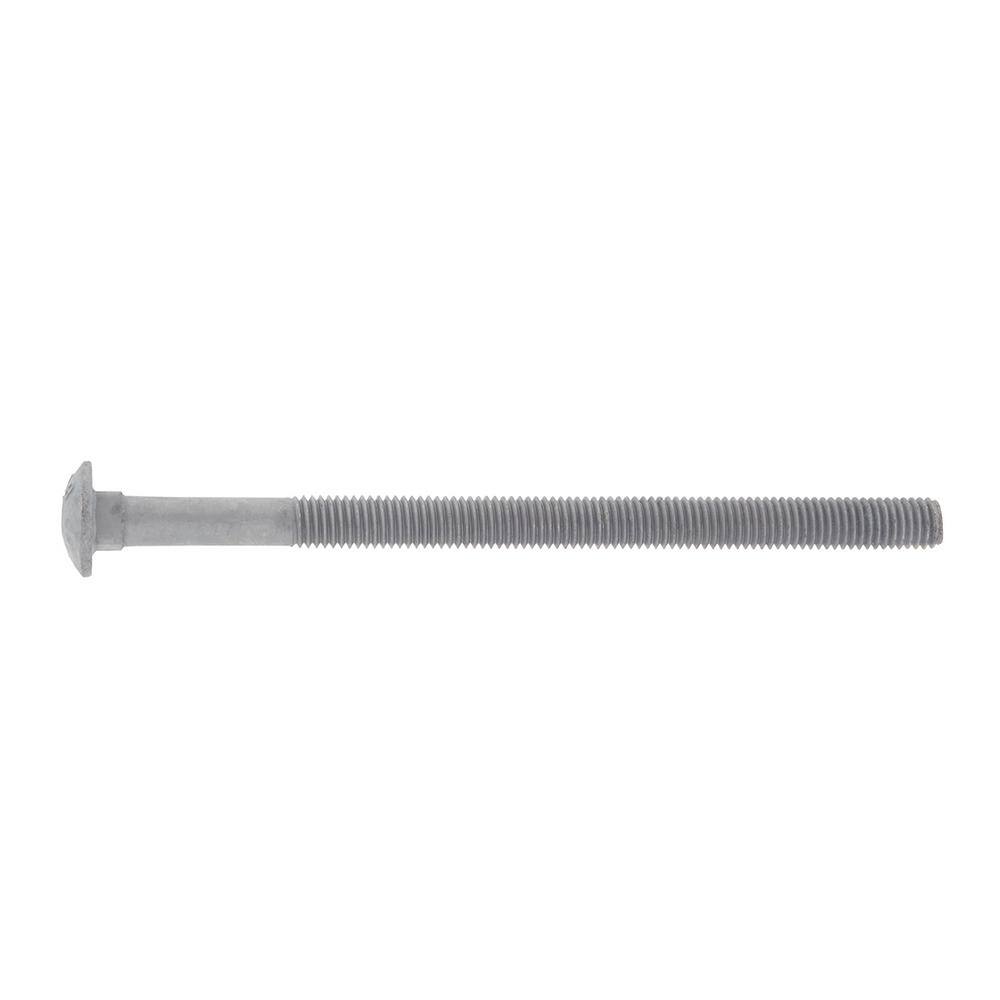 Everbilt 12 in.-13 x 8 in. Galvanized Carriage Bolt 803636