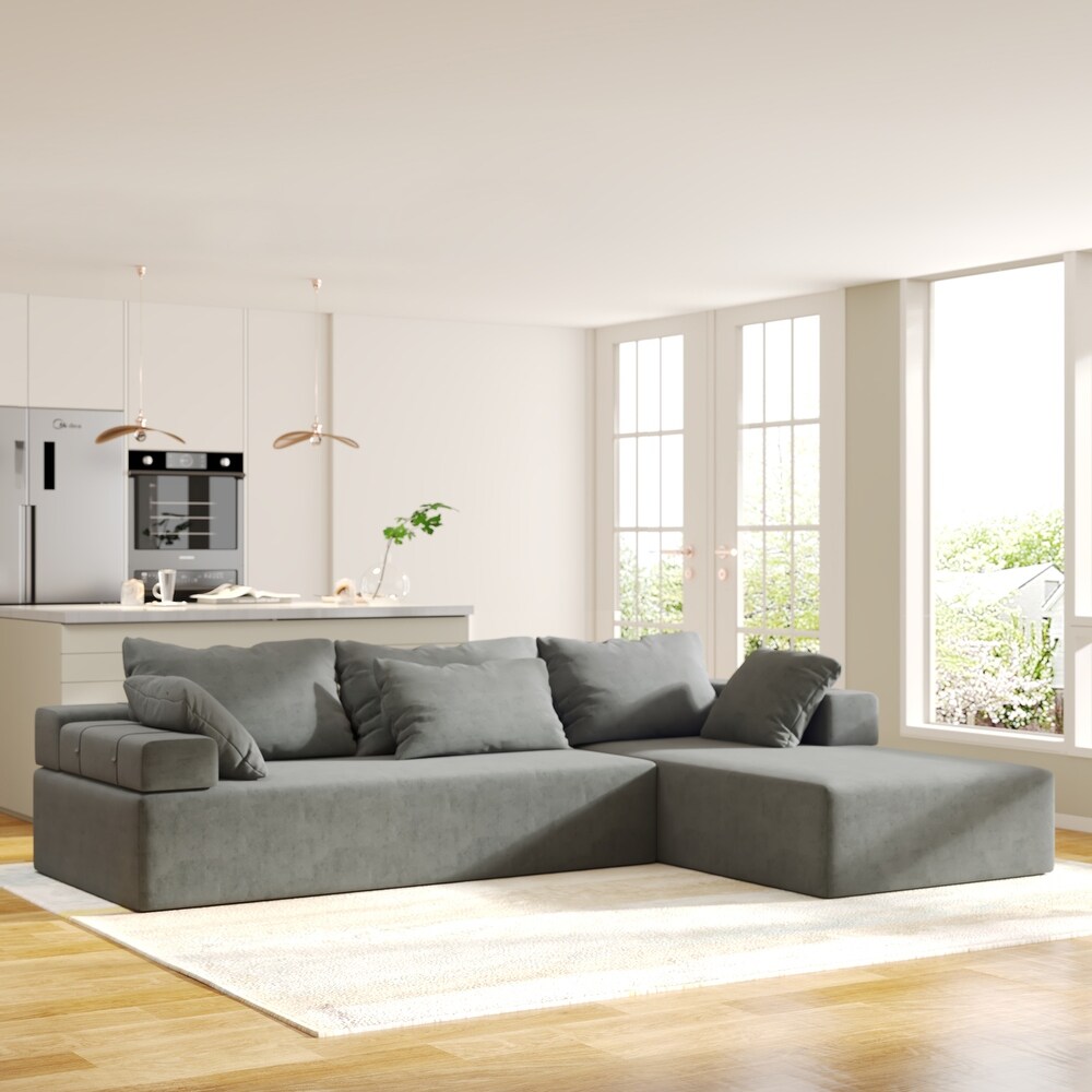 Modern Upholstered Sofa Set Modular 108\