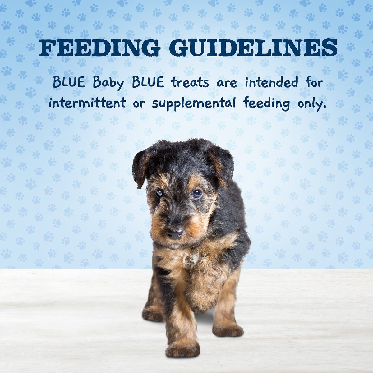 Blue Buffalo Baby Blue Oatmeal and Banana Puppy Treats， 8-oz bag