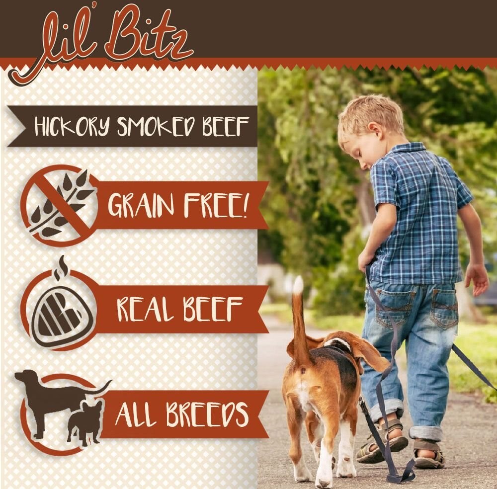 Lil' Bitz Hickory Smoked Beef Training Dog Treats