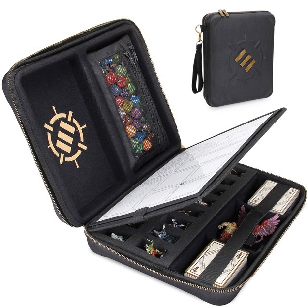 Enhance Tabletop Rpg Organizer Case Black