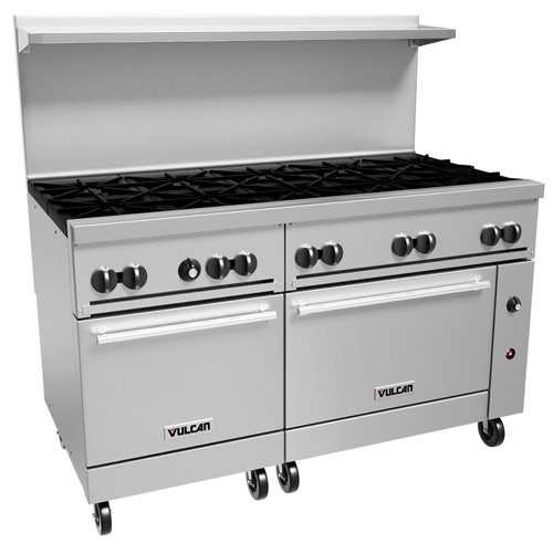 Vulcan 60SC-10B-LP Gas Endurance Restaurant LP Gas Range， 60