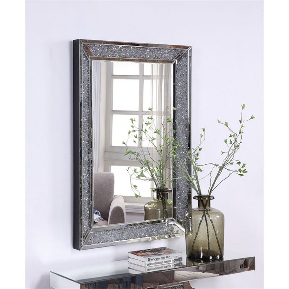 Home Square 2 Piece Set with Console Table and Contemporary Wall Decor   Contemporary   Console Tables   by Homesquare  Houzz