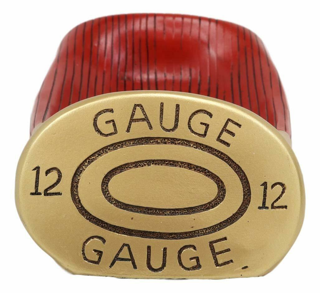 1 Western 12 Gauge Shotgun Shell Bullet Kitchen Vanity Bathroom Soap Dish Tray EBR02