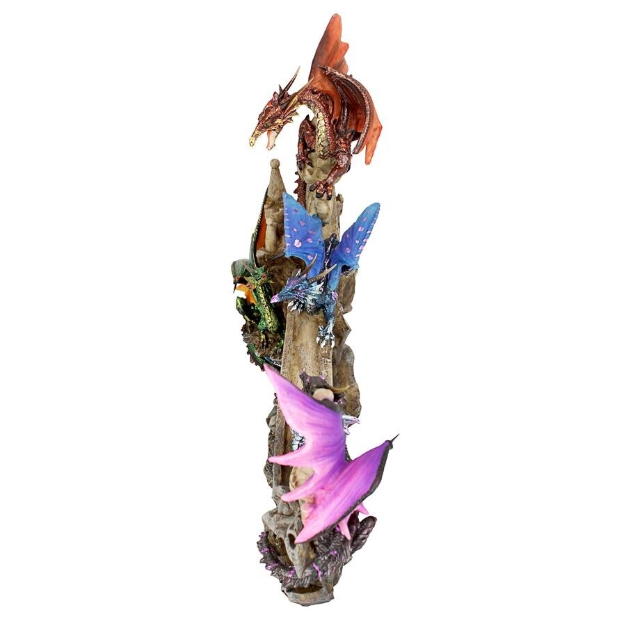 Design Toscano Battle Of Valhalla Dragon Statue