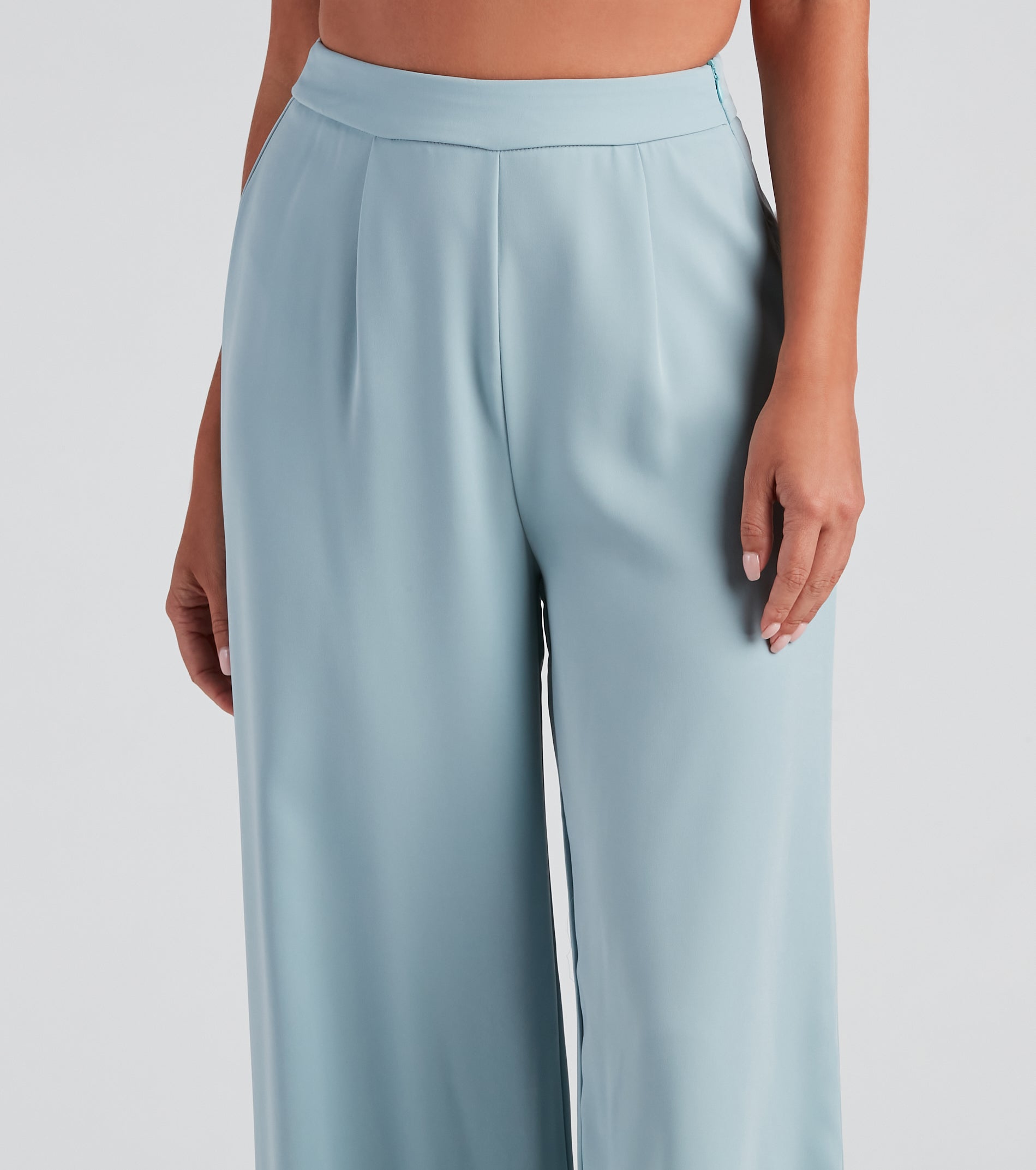 Structured And Chic Wide-Leg Pants