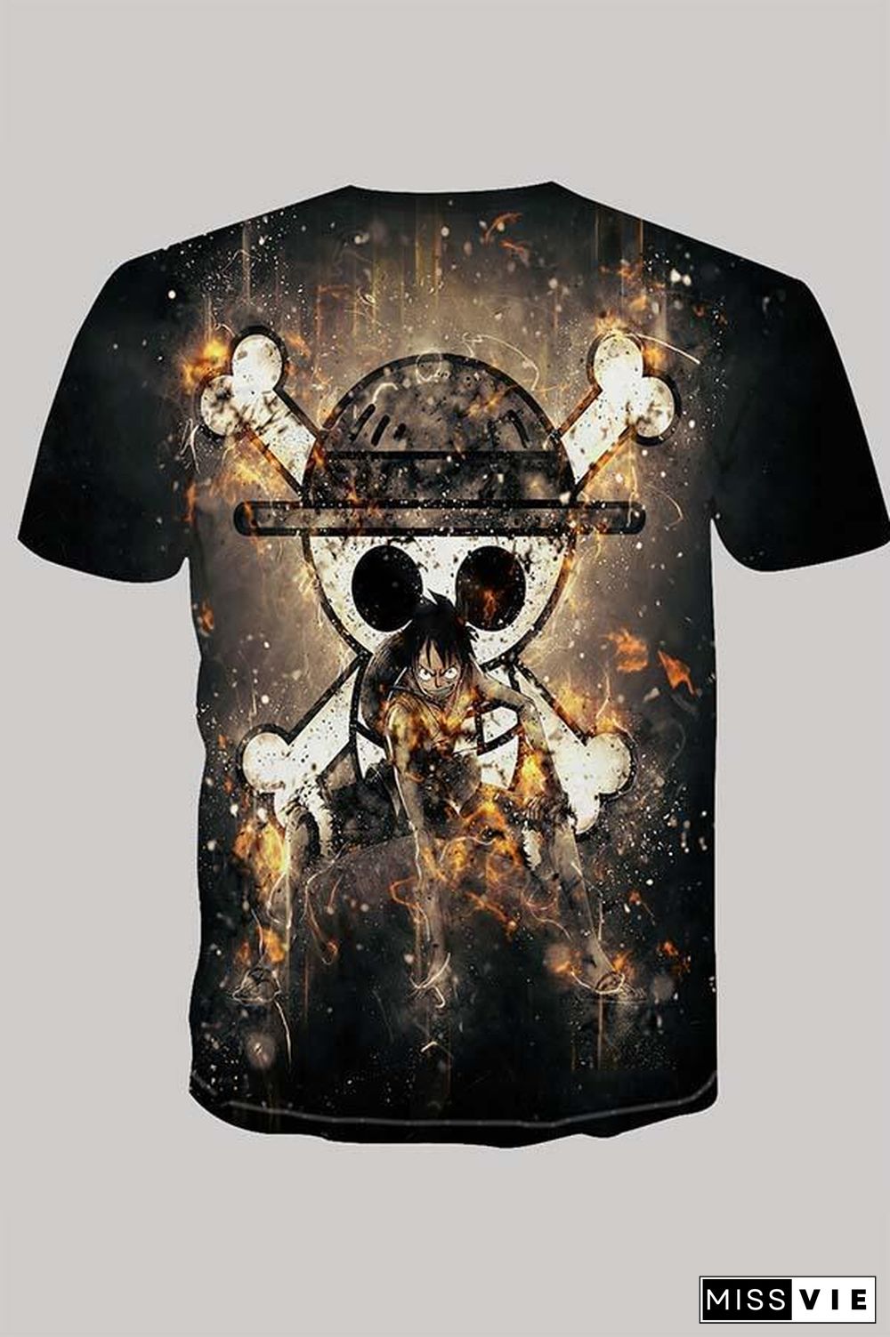 The 3D Skeleton Short Sleeve T-shirt