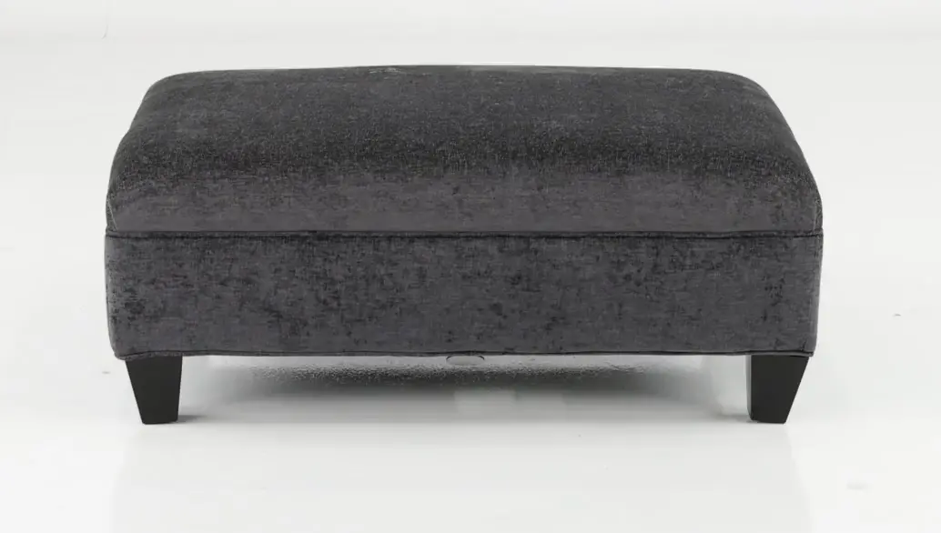 Storm Dark Gray Cocktail Ottoman