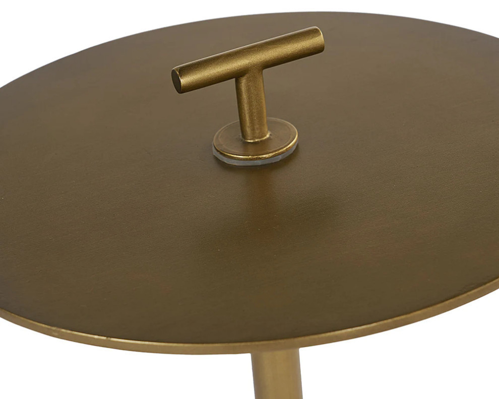 Polina Side Table   Modern   Coffee And Accent Tables   by Virgil Stanis Design  Houzz