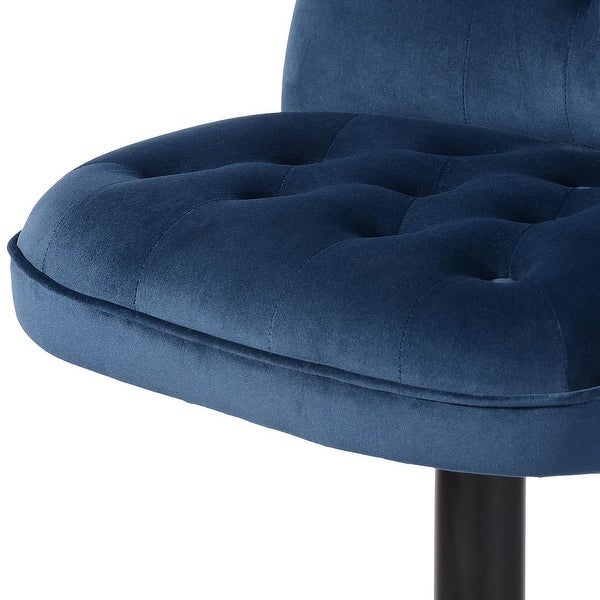 Adjustable Fabric Foam Upholstery Barstool