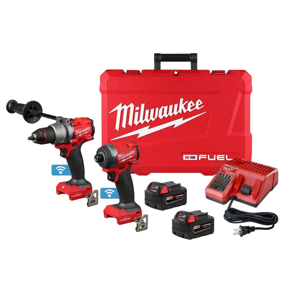 Milwaukee M18 FUEL 2 Tool Combo Kit with ONE-KEY 3696-22 from Milwaukee