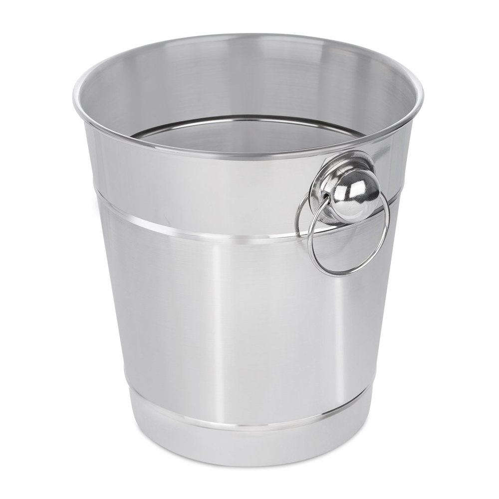 BirdRock Home Stainless Steel Wine Bucket with Stand