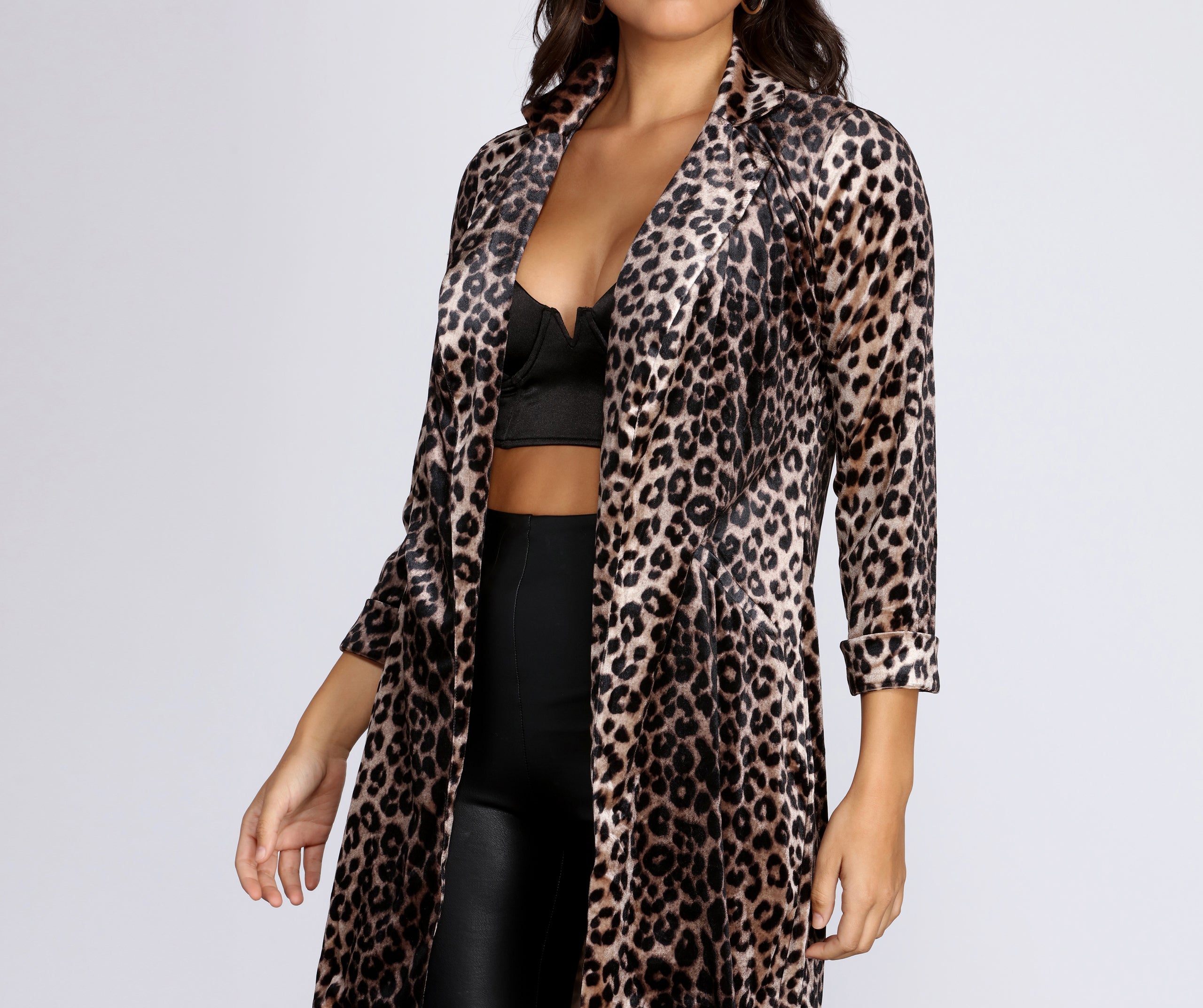 Sassy Sophiscation Velvet Blazer