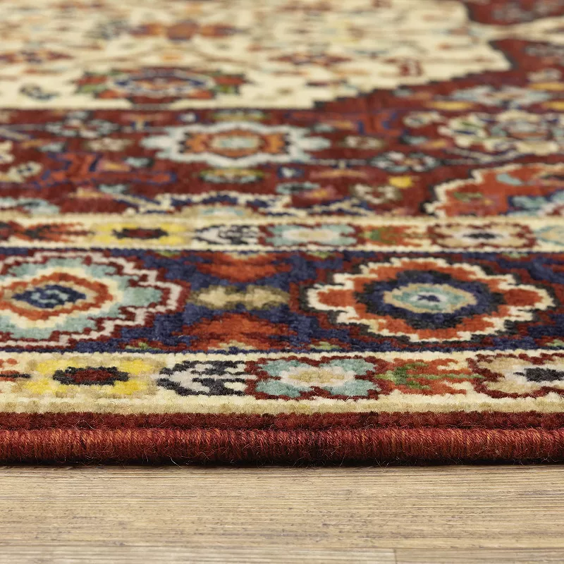 StyleHaven Linwood Persian Ornate Fringed Area Rug