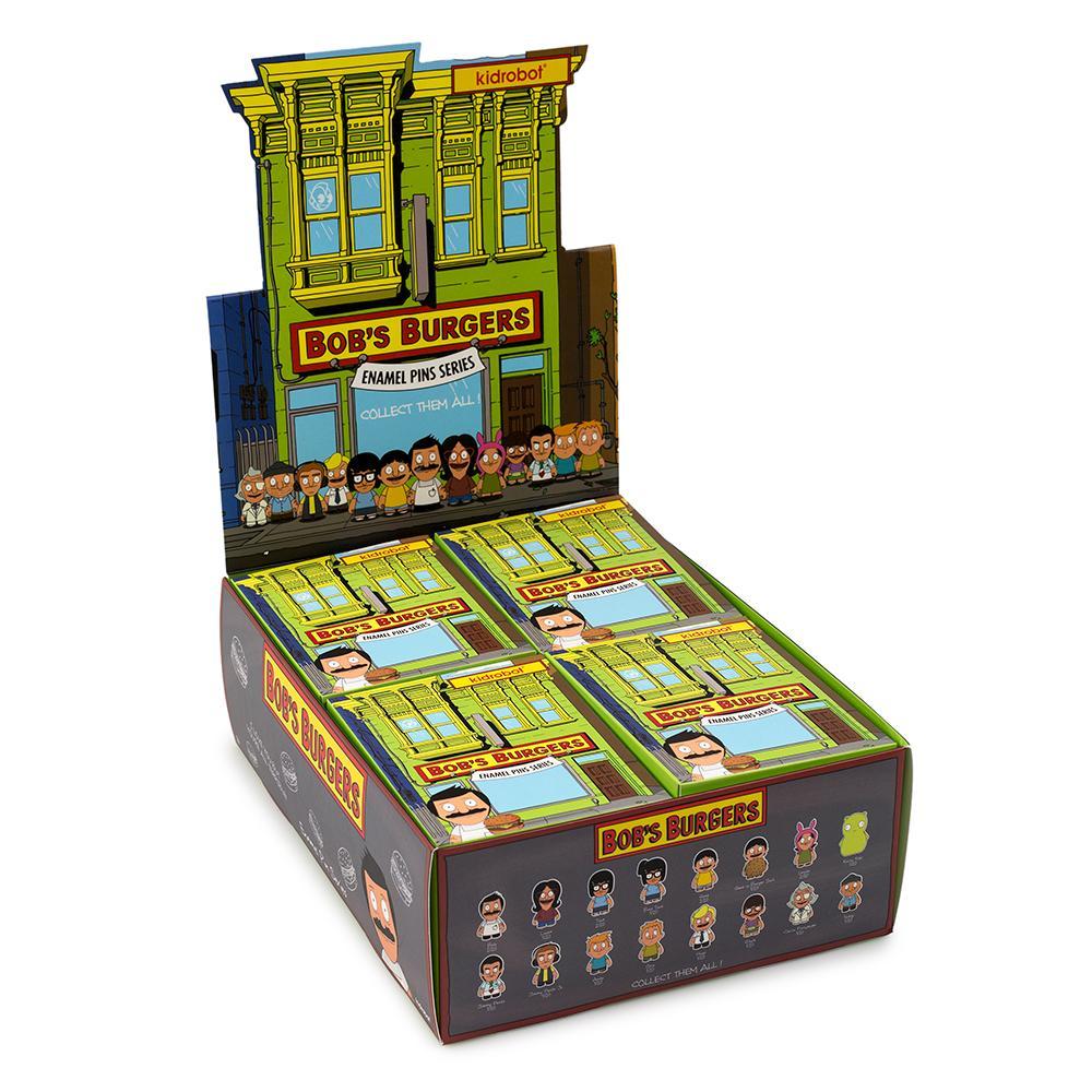 Bob's Burgers Enamel Pin Blind Box Series by Kidrobot