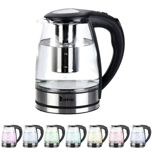 1500W 1.8L Electric Glass Kettle