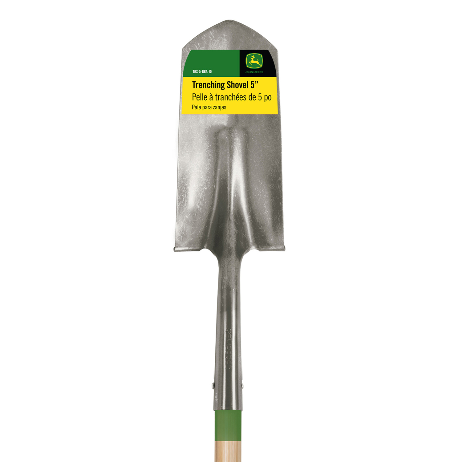 John Deere 57.25 in. Steel Trenching Shovel Wood Handle