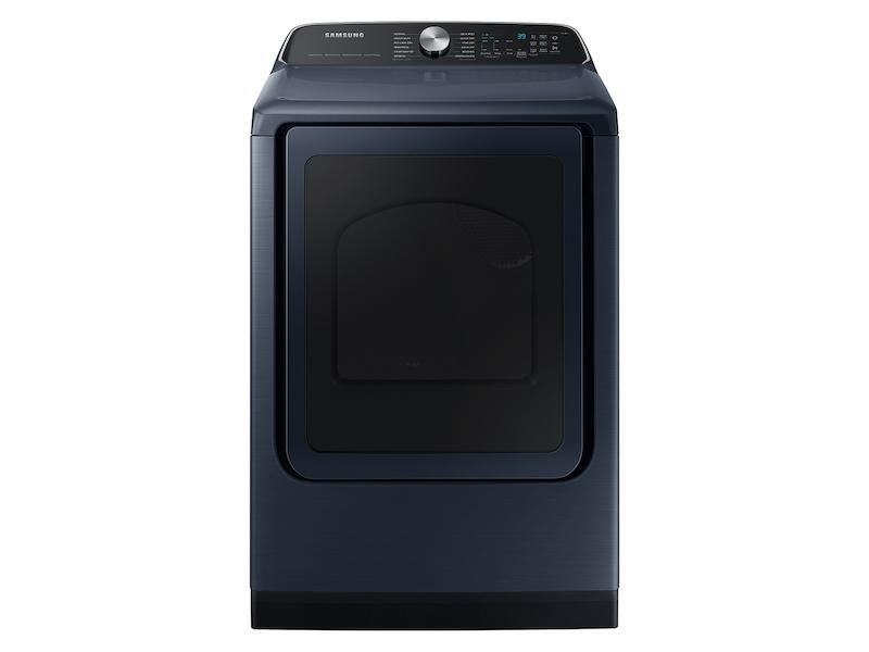 Samsung DVE54CG7150D 7.4 Cu. Ft. Smart Electric Dryer With Pet Care Dry And Steam Sanitize+ In Brushed Navy