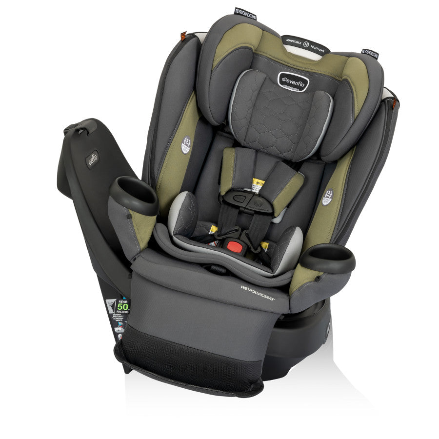 Revolve360 Extend Rotational All-in-One Convertible Car Seat with Quick Clean Cover