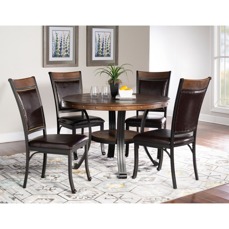 Franklin 5 piece Industrial Dining Set