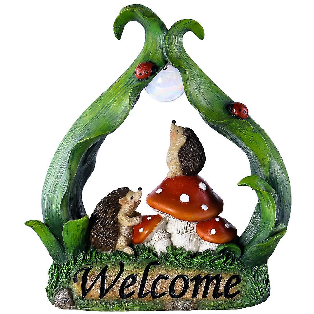 Mushroom Garden Resin Garden Statues Sculptures Outdoor Ornament Crafts