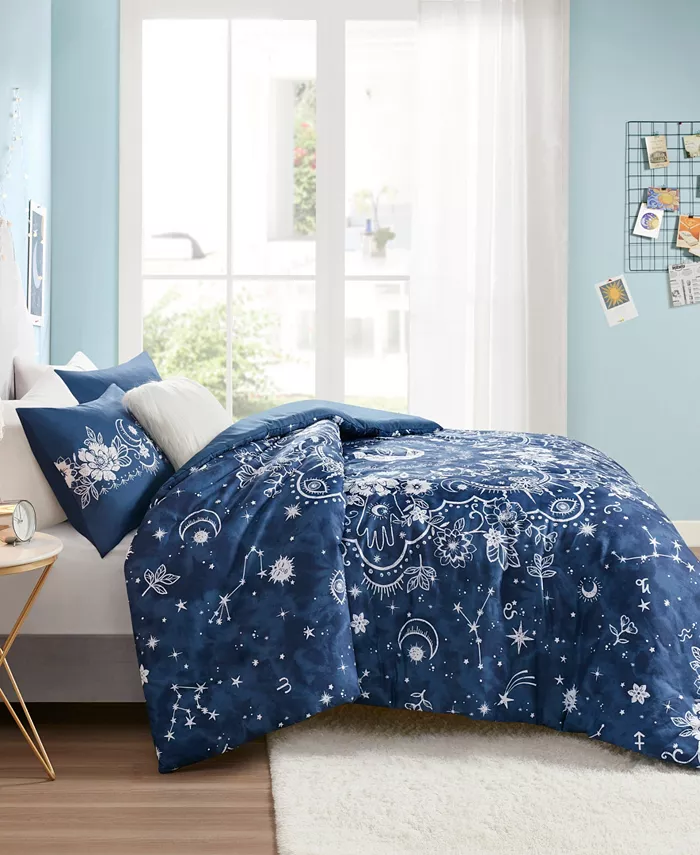 Intelligent Design Stella Celestial Medallion 3-Pc. Duvet Cover Set， Twin Twin XL