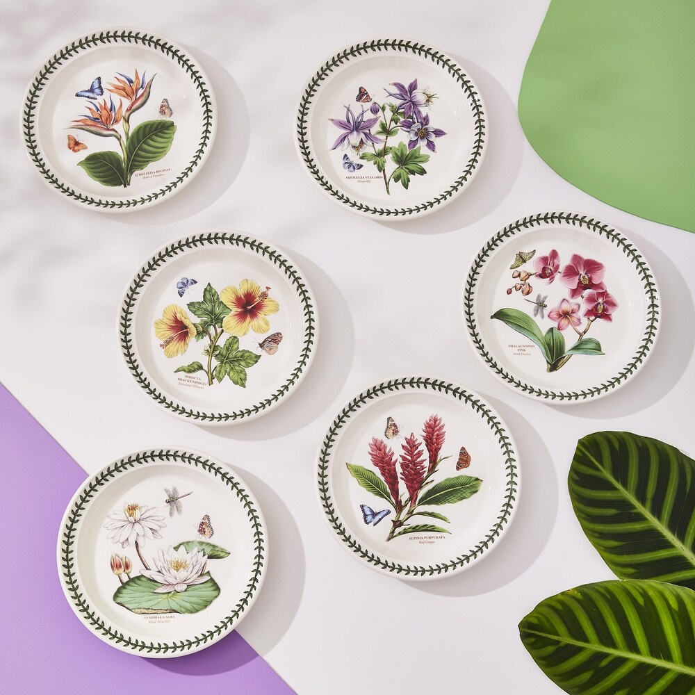 Portmeirion Exotic Botanic Garden Dinner Plate Set of 6