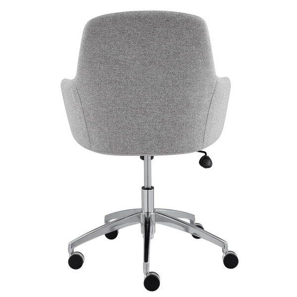 Minna Gray 26-Inch Low Back Office Chair