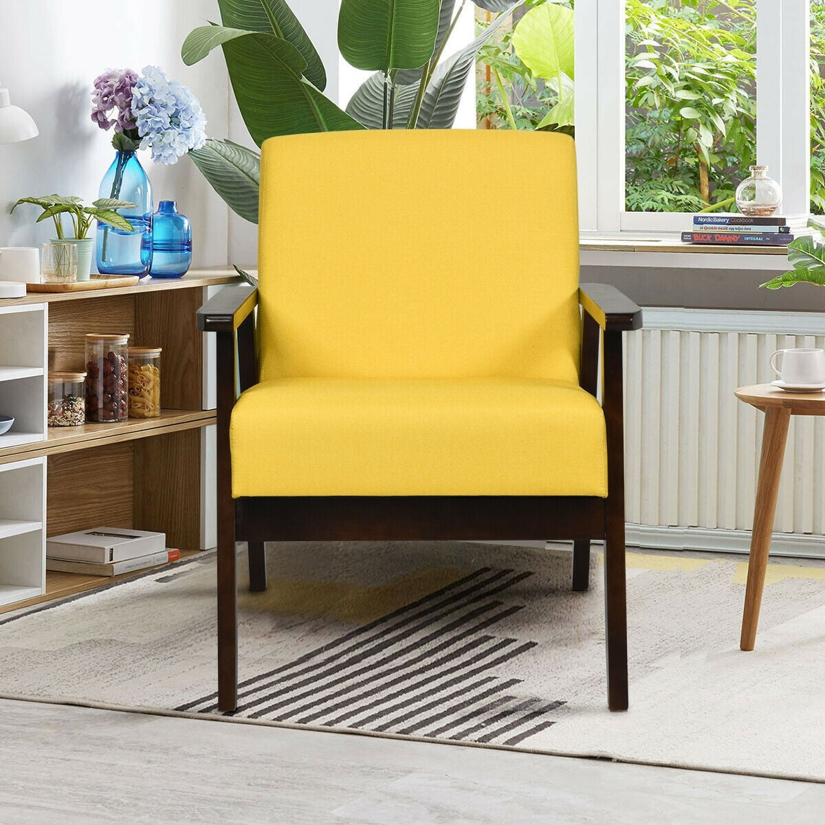 Mid-Century Modern Accent Chair for Living Room