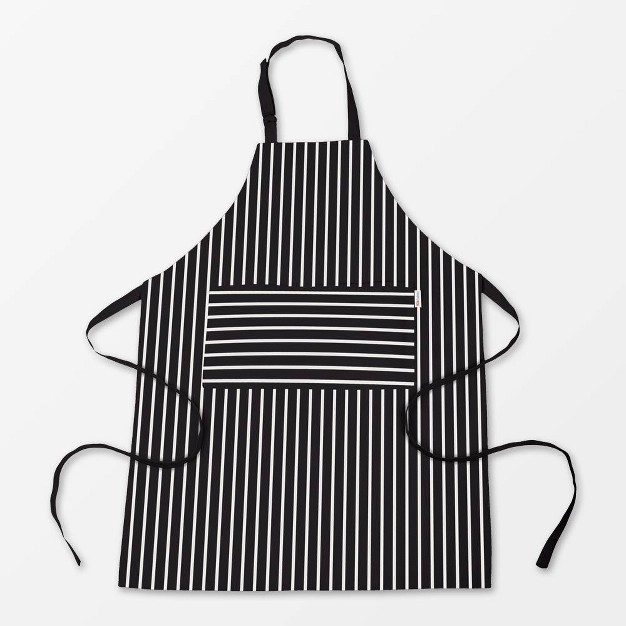 Pinstripe Chef Apron Mu Kitchen